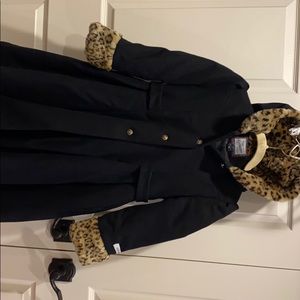 Girls Wool Rothschild Winter Dress Coat